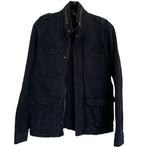 H&M Utility jacket black men’s size M